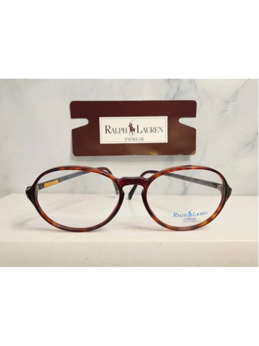 Vintage Ralph Lauren 523 Eyeglass Frame NOS Made in France 55-17-140